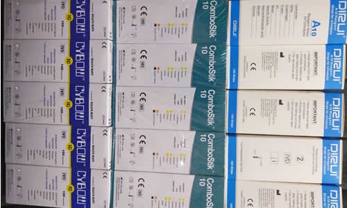 All types of urinalysis strips